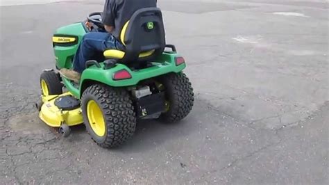 2008 John Deere X540 Select Series Tractor Lawn Mower Youtube