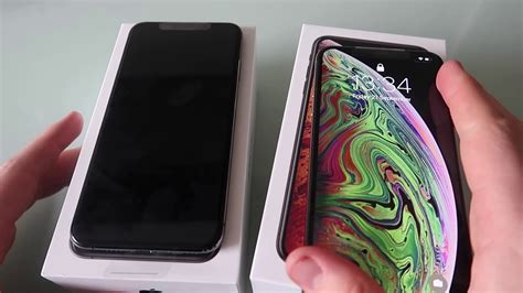 Released 10 years after the original iphone, it was the first in a new generation of iphone, with the biggest shift in iphone the big thing about the iphone x was that it was a completely new design. iPhone XS Max - Space Grey vs Gold Colour Comparison - YouTube