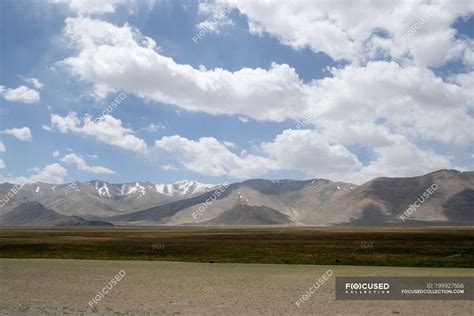 Tajikistan Pamir Plateau Scenic Mountains View — Environment Travel