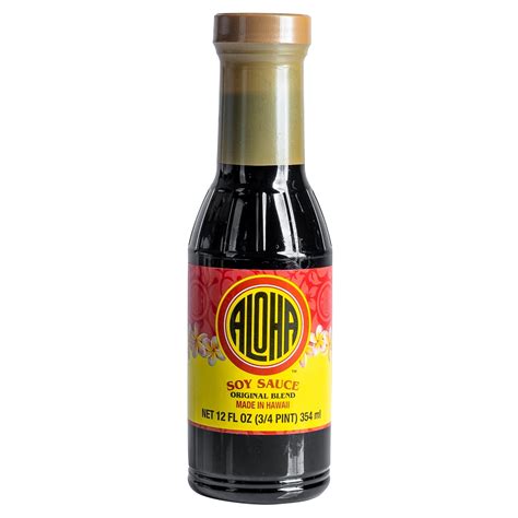 Aloha Shoyu Original Blend Soy Sauce 12 Oz