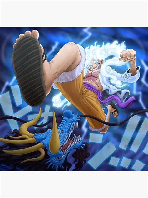Luffy Gear 5 Gigant Mode Poster For Sale By Brendgays Redbubble