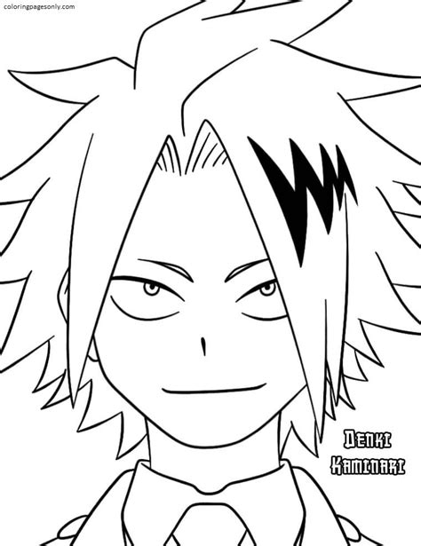 40 Anime Mha Coloring Pages Eri Animal Coloring Pages