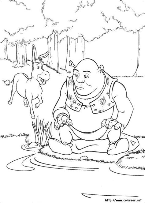 Shrek game ogre baby faces coloring game shrek, donkey and puss in boots shrek's enemies fiona and other ogres shrek ogre babies dot to dot: Dibujos del ogro Sherk para pintar | Colorear imágenes
