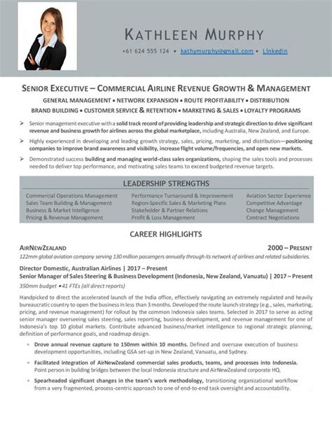 Senior Executive Resume Examples Australia 2021 Executive Resume