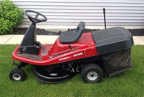 How To Attach Bagger To Craftsman Riding Mower Ebay
