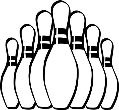 Clip Art Bowling Pins Png Download Full Size Clipart 5207098