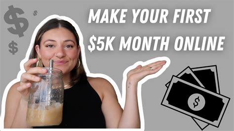 How To Create Your First 5k Month Onlineonline Health Coaching Youtube