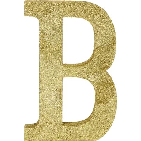 Glitter Gold Baby Mdf Sign Set 9in Letters Party City