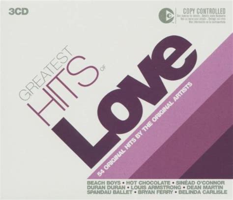 Greatest Hits Of Love 2004 Cd Discogs