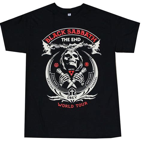 Clothe yourself in black sabbath shirts and hoodies and show your love for one of the rock. Black Sabbath The End World Tour Men's T-Shirt Black | eBay