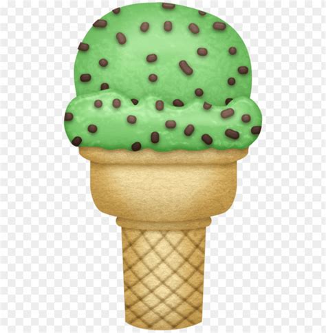Free Download Hd Png Mint Chocolate Chips Chocolate Chip Ice Cream Mint Ice Cream