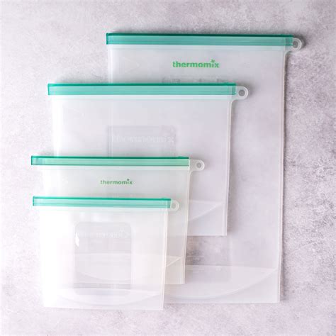 Reusable Silicone Zip Lock Bag Food Storage Pouch