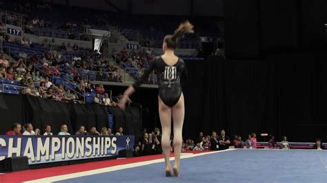 Maile O Keefe Floor Exercise P G Gymnastics Championships Jr Women Day Youtube