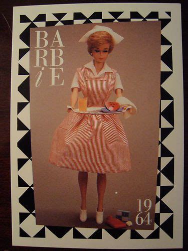 Barbie Trading Card Vintage 1964 Candy Striper Volunteer Ebay