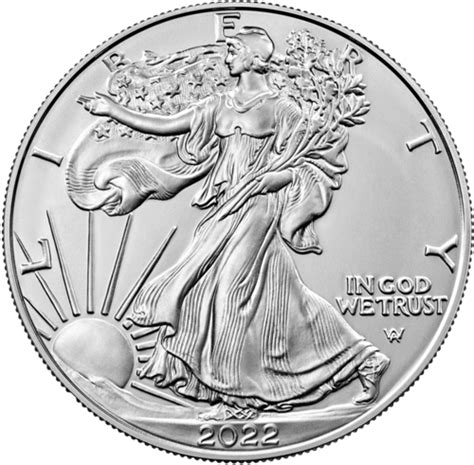 1 Unze Silber American Eagle 2022 I Hochwertig Verarbeitet