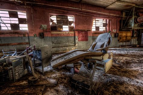 The haunting remains of the once bustling prison used to film Hollywood