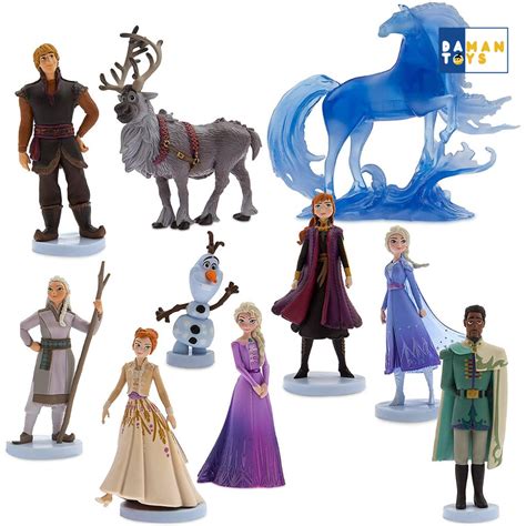 Jual Frozen 2 Figure Set 10 Mainan Pajangan Miniatur Hiasan Topper