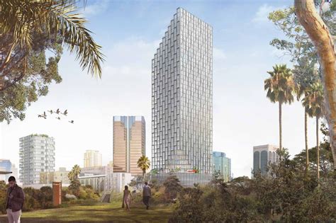 40 Story Skyscraper Would Be Long Beachs Tallest Curbed La