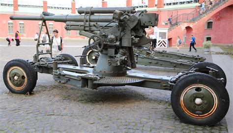 85 Mm M1939 52 K Soviet Anti Aircraft Gun All Pyrenees · France