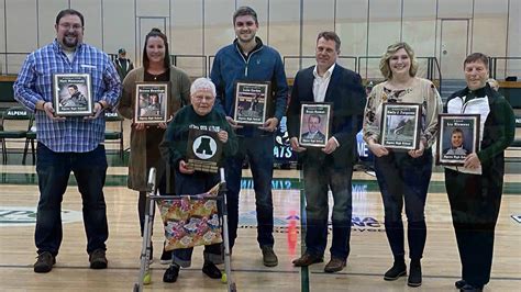 Six Members Were Inducted Into The Alpena Sports Wall Of Fame WBKB 11
