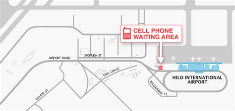 Hilo International Airport Cell Phone Waiting Lot