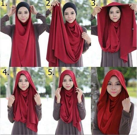 Beautiful Loose Hijab Style Hijab Tutorial How To Wear Hijab Simple