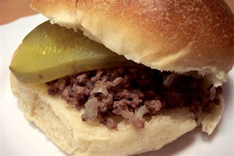 For my pulled beef sandwich here's what you'll need: The Blue Mill Tavern Loosemeat Sandwich Recipe - Food.com