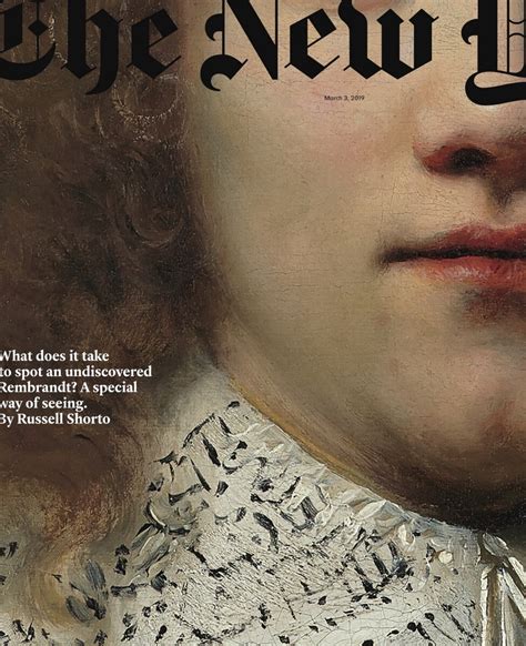 The New York Times Magazine Undiscovered Rembrandt