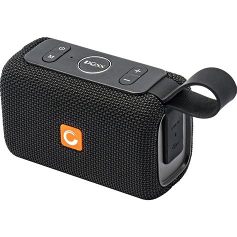 Doss Ipx6 Waterproof 6w Rugged Bluetooth Speaker Black