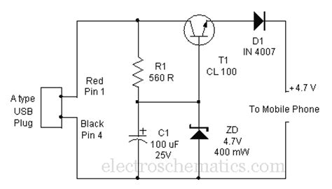 Refer to the circuit diagram of the project. Cell Phone Charger Circuit Diagram - Circuit Diagram Images