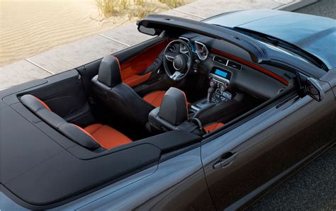 Chevrolet Camaro Convertible Interior Car Body Design