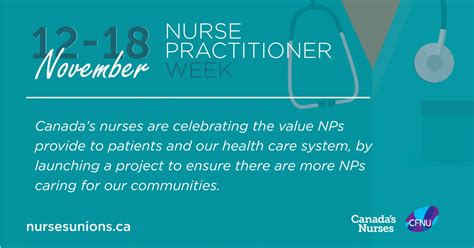 Canadas Nurses Celebrate National Nurse Practitioner Week By Launching