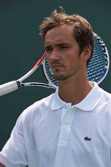 He believes that his wife has been a lucky charm for him. Russian Tennis Ace Daniil Medvedev Joins Team LACOSTE - FashionWindows