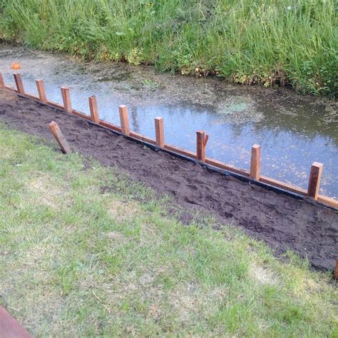 Raes Nomady How To Edge A River Bank To Protect And Shore Your Garden