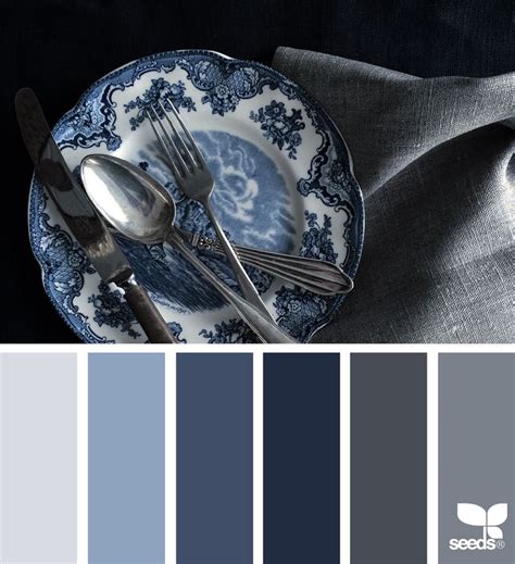 Color Setting Blue Color Schemes Grey Color Palette Blue Colour Palette