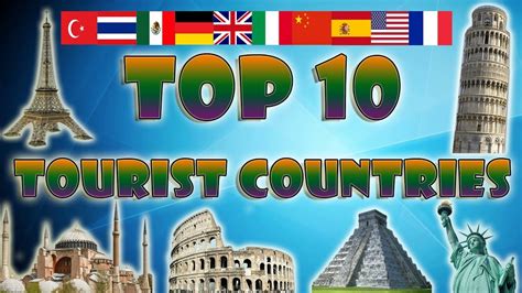Top 10 Tourist Countries In World With Top Tourist Places 10 Most