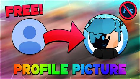 How To Make A FREE Roblox Profile Picture FULL GUIDE YouTube