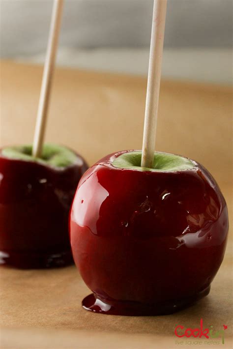 Halloween Candy Apples Without Corn Syrup Cook In Five Square Meters