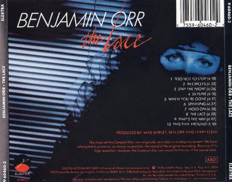 Music Rewind Benjamin Orr The Lace 1986