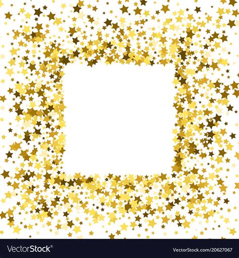 Frame Or Border Of Stars Royalty Free Vector Image