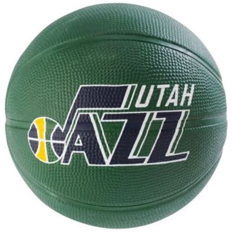 Spalding 65 877e Utah Jazz Mini Nba Team Rubber Basketball 6