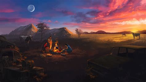 Campfire Hd Atom Rpg Wallpapers Hd Wallpapers Id 82649