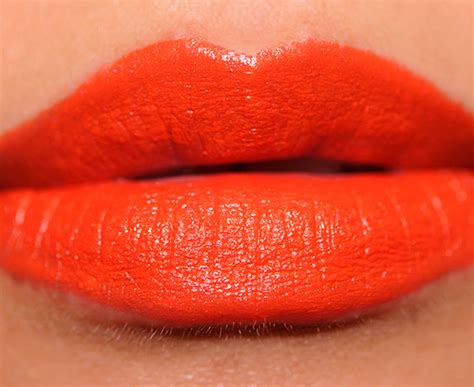 Mac All About Orange Lipsticks Reviews Photos Swatches Part 2