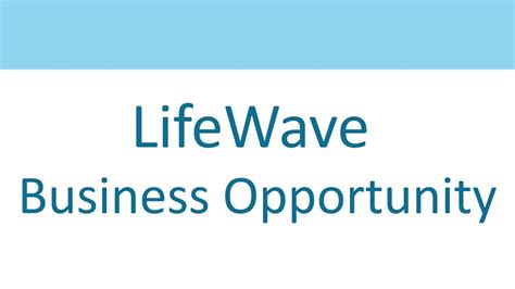 Lifewave Business Opportunity X39 Lifewave Hong Kong Youtube