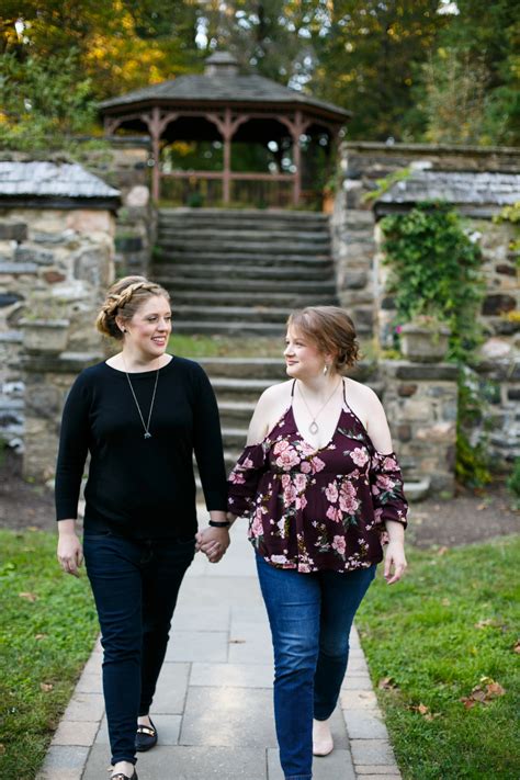 Niki And Jen Fall Engagement Shoot At Ridley Creek State Park — Niki And Jen Fall Engagement