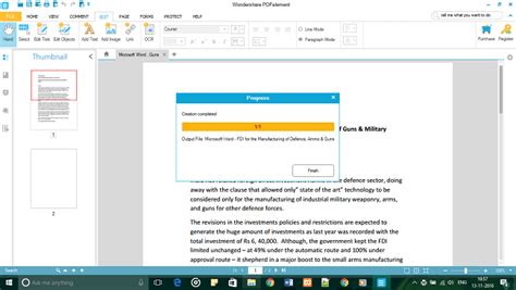 Edit Pdf Files Using Wondershare Pdfelement With Ocr Feature