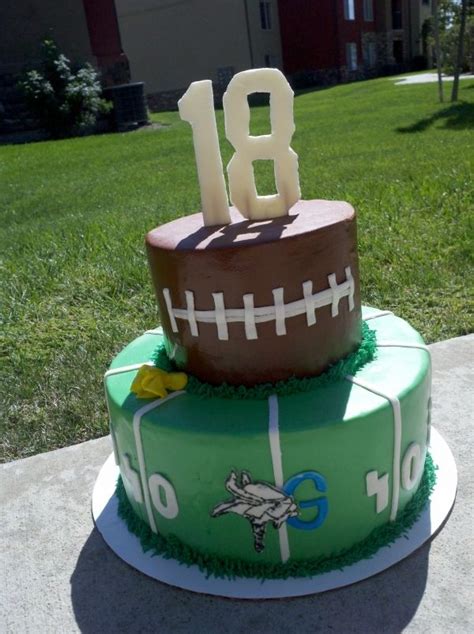 18th birthday cakes for boys ideas. 18Th Birthday Football Cake | 18th cake