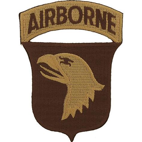 Eagle Emblems Army 101st Airborne Division Desert Patch Walts Outdoor