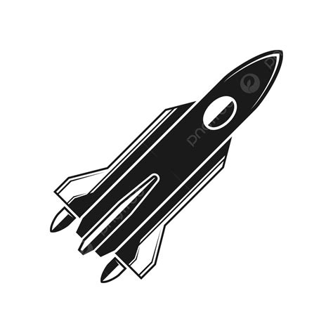 Black Rocket Icon Vector Black Rocket Icon Png And Vector With
