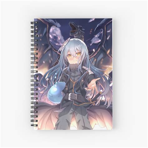 That Time I Got Reincarnated As A Slime Rimuru Tempest Spiral Notebook For Sale By Xephart